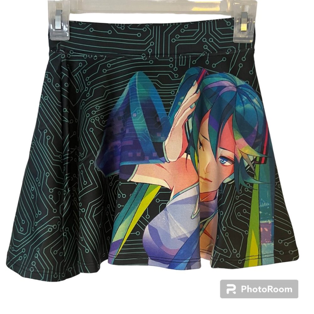 Crypton Skater Skirt Womens Medium Hatsune Miku Costume Welovefine NEW